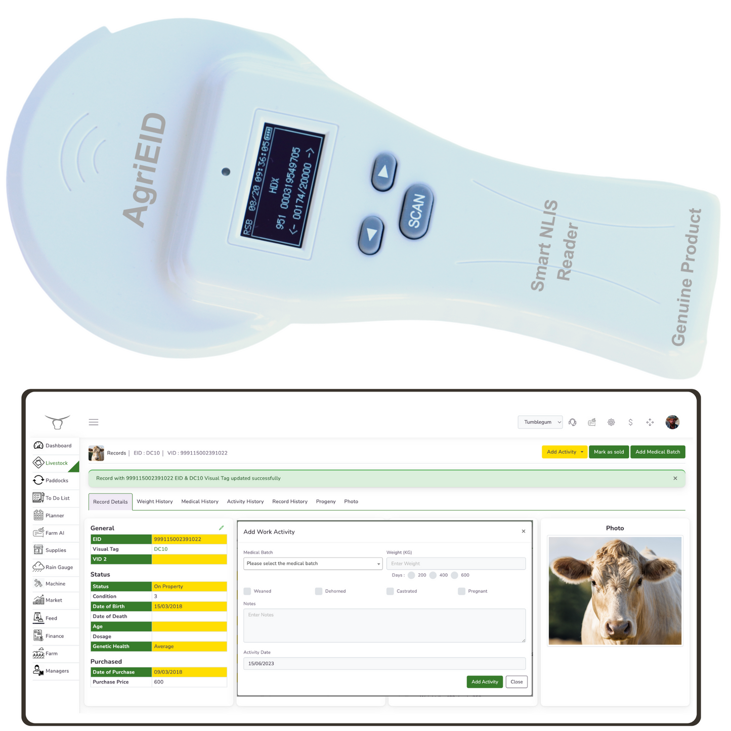 ProLite EID Tag Reader